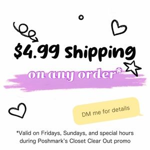 $4.99 shipping today! Mar 14